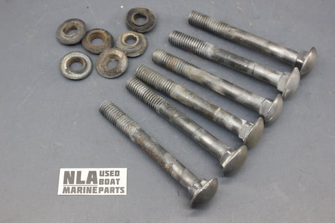 Volvo Penta 943426 Transom Carriage Bolt Screw Stud Set AQ275 280 290