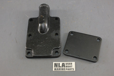 MerCruiser 47638 73811A1 Exhaust Manifold End Cap GM 120hp 4cyl 2.5L 1964-1982