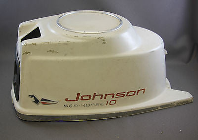 Johnson Seahorse Outboard 10hp QD-20 1959 Cowling Top Cover Hood Shroud Cowl