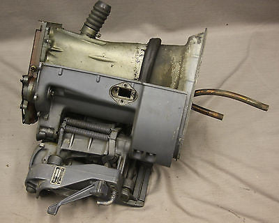 Evinrude Johnson Outboard 1963 75hp Speedifour V4 Transom Bracket Clamp Exhaust - NLA Marine