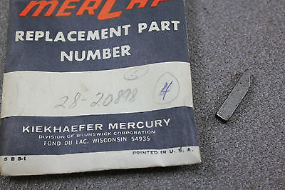 Mercury Kiekhaefer Outboard 28-20898 Key Keyway Flywheel Mark 20H