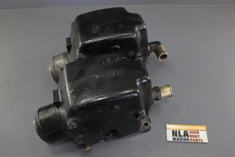 MerCruiser 98503 98504A3 V6 V8 4.3L 5.7L 305 350 3" Pair Exhaust Manifold Risers