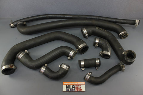 MerCruiser 32-76326 32-77245 470 485 170hp 3.7L Heat Exchanger Cooling Hoses Set