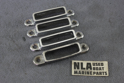 Boat Marine Vintage Boat Cover Support Bow Sockets Brackets Slats Pocket Row
