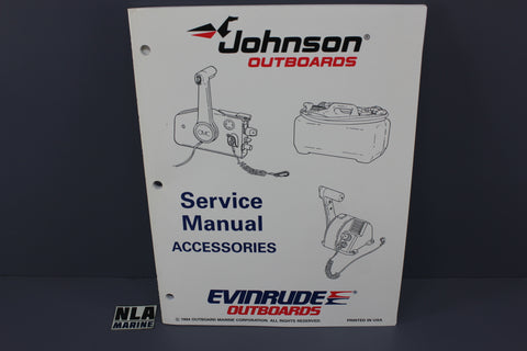 Johnson Evinrude P/N 503142 EO Accessories Controls 1995 Service Manual Shop