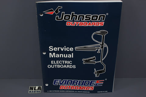 Johnson Evinrude P/N 507119 ED Electric Outboards Trolling Motor Service Manual