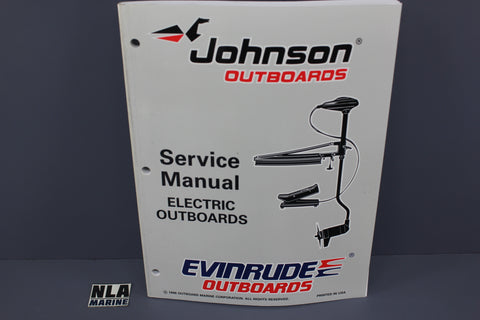 Johnson Evinrude P/N 507260 EU Electric Outboards Trolling Motor Service Manual
