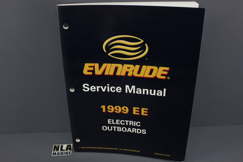 Evinrude Johnson P/N 787021 EE Electric Outboards Trolling Motor Service Manual