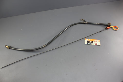 OMC 0986889 986889 0985754 Oil Level Dipstick Tube Gauge 5.0L 302 1991-1992