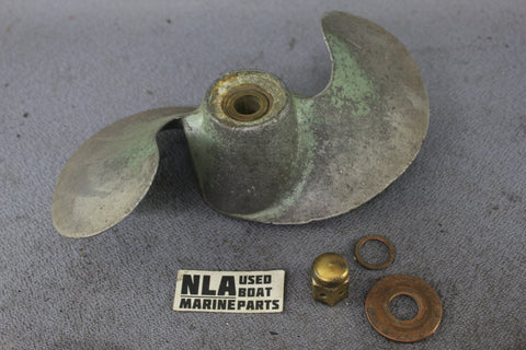 Johnson Seahorse 5hp Outboard Propeller Prop Nut TD 15 1941 1942 Vintage 41 42 - NLA Marine