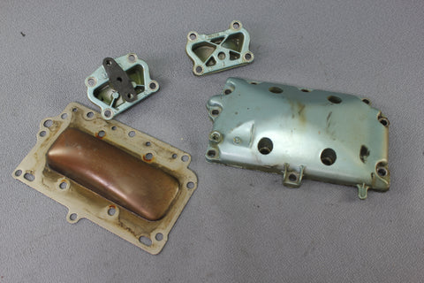 Evinrude Johnson 18hp 307477 306166 Exhaust Cover Bypass Outboard 1961 Fuel Pump
