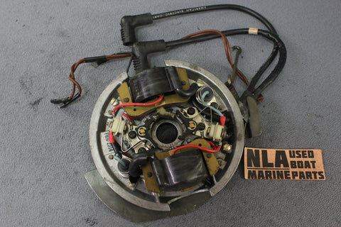 Chrysler Force 10hp FA12345 F12343 FWM-2014 Ignition Coil Plate Outboard Points