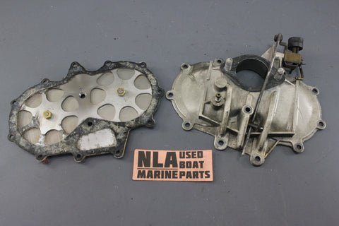 Johnson 304708 376901 Outboard Intake Cover Reed Valve 28hp 1962 RX-10 RXL-10