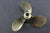 Johnson 7.5hp 1956 Outboard Parts AD-10 AD-11 Brass Prop Propeller AM417 3-Blade