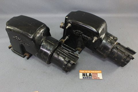 MerCruiser 816900-C Exhaust Manifold Riser Stainless 454 V8 350 5.7L 7.4L Pair