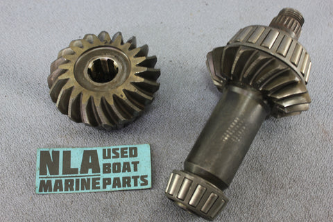 OMC 0979855 979855 0980483 980483 Stringer Upper Gear Set 19:20 140hp 3.0L 73-77