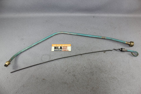 OMC Stringer V8 Ford 302 175hp 190hp Oil Dipstick Tube Line 981387 0981387