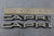 Bayliner Capri Emblem Nameplate Logo Decal Boat Marine Hardware Chrome Plastic