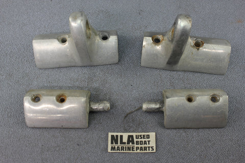 Glastron CVX 16 Vintage Motor Box Cover Hinge Doghouse Bracket Boat Hardware - NLA Marine