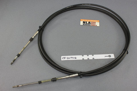 Teleflex CC17216 Universal Type 3300 33C Control Cable 16 Ft Throttle Shift Boat