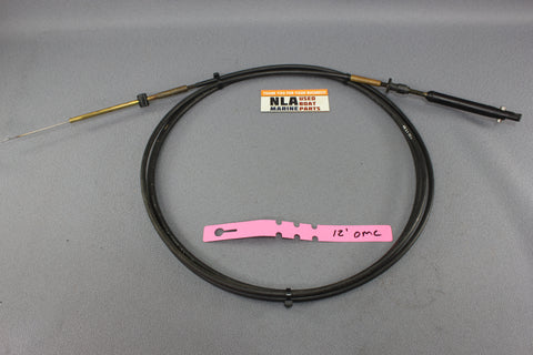 OMC Pre-1979 Johnson Evinrude 12ft Outboard Shift Throttle Cable Morse CC17012