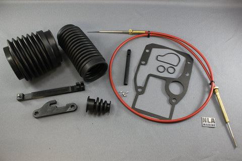 OMC Cobra Shift Cable 0987661 18-2245-1 Gimbal Bellows Kit and Adjustment Tools