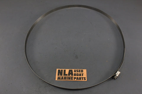 OMC Stringer 308735 0308735 Transom Boot Seal Large Hose Clamp 408 1969-1977