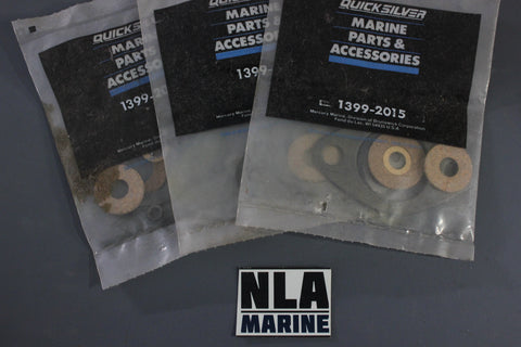 Mercury 1399-2015 1399-1717 Outboard Carburetor Gasket -Set of 3-