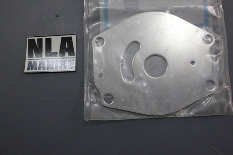 Mercury 85083 Mariner Water Pump Impeller Face Plate 18hp 25hp 2cyl 20XD 25XD
