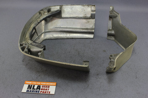 Johnson Evinrude 85hp V4 Exhaust Housing Lower Cowl Cover Cowling 314848 206258