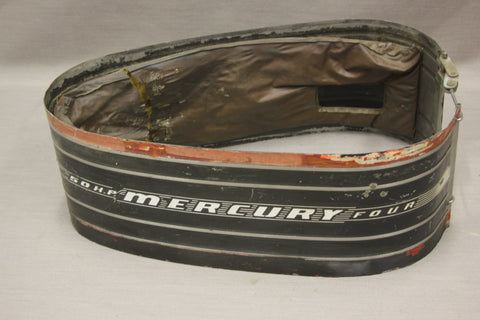 Mercury 196-1965A3 500 500E 50hp 4cyl 1963 Wrap Around Cowl Cover Hook 1962