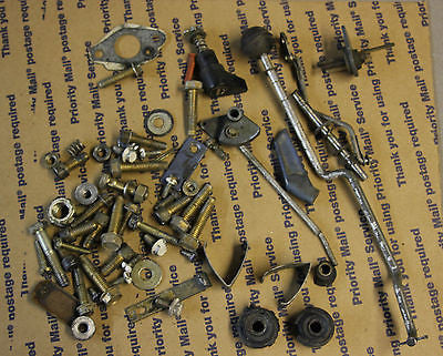 70's 1973 1974 Eska Outboard 9.5hp Lower Shift knob bolts Linkage 1925-A 1925-B - NLA Marine