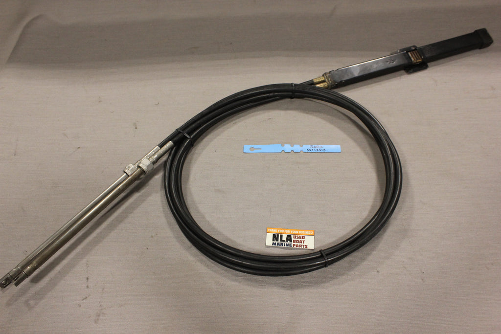 Teleflex SSC13513 Dual Twin Steering Cable 13ft Rack & Pinion Back Mou ...