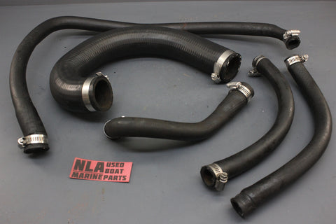 OMC Cobra 0911945 0312781 0913487 V6 4.3L Water Pump Cooling Hose Set 1989 Only