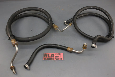 OMC 0984028 0986045 Cobra Power Steering Pump Hose Set 4.3L 3.8L V8 1986-89