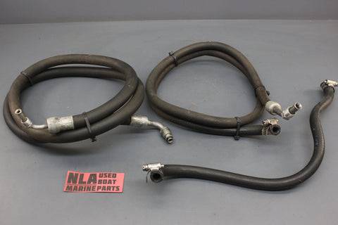 MerCruiser 32-90494 32-98843-39 Power Steering Pump Lines Hoses Set V6 4.3L