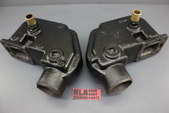 MerCruiser 76351A1 V8 305 302 350 Exhaust Manifold Exhaust Elbow Set 60426A1 70s