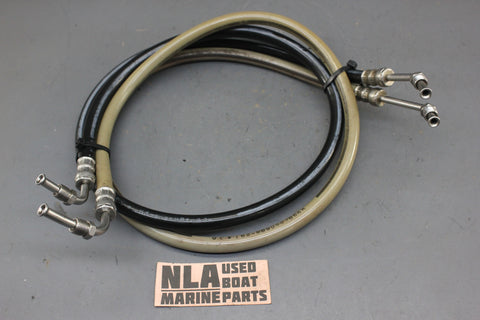 MerCruiser 32-861128 32-861127 Transom Hydraulic Trim Pump Hose Alpha Bravo Gen2