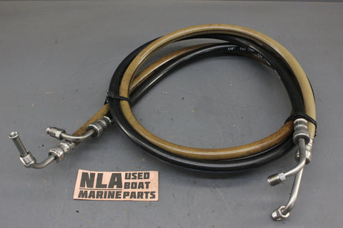 MerCruiser 32-861128 32-861127 Transom Hydraulic Trim Pump Hose Alpha Bravo Gen2