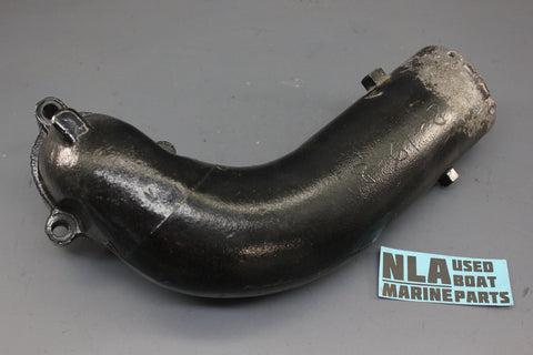 MerCruiser 53272A1 53272A5 45530 Exhaust Elbow J-Tube Pipe 2.5L 120hp 1967-1982