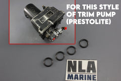 MerCruiser 25-26834 25-21720 25-48171 Trim Tilt Pump O-ring Set Prestolite 70-82 - NLA Marine