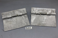 Olson Boat Spring Operated Leveling Trim Tab Plate Set 8" x 4-11/16" Vintage