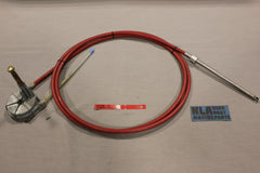 Boat Steering Cable 16ft Red Morse 304411 192IN Rotary Helm MerCruiser OMC 16'