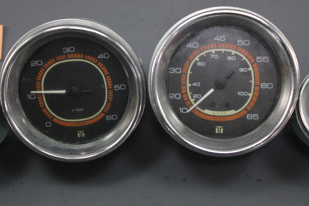 Teleflex Speedometer Boat Gauges Set Teleflex RPM Tachometer Speedometer Water Temp Fuel Ga ...