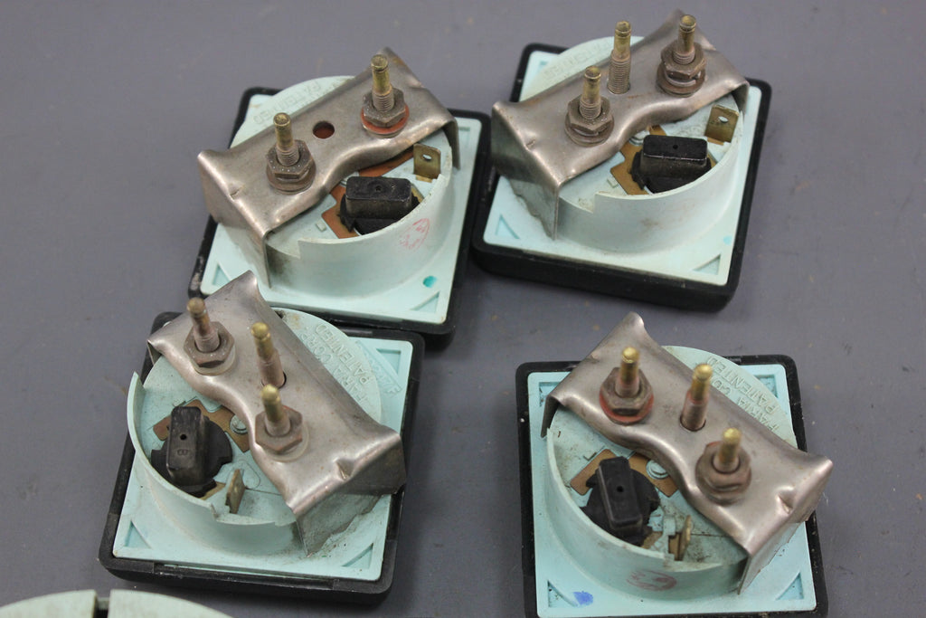 Boat Gauge Set Bayliner US Marine Faria Square Gauges Black RPM Grid F NLA Marine