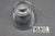 Boat Steering Wheel Wood Grain Center Hub Chrome Mount 3/4 Tapered Shaft Cover