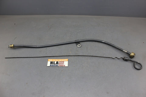 OMC 985989 0985989 Cobra V6 4.3L Oil Pan Drain Thread Tube Elbow Dipstick 1989