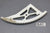 OMC Stringer 313223 0313223 Trim Tilt Quadrant Gear 2.5L V8 190 175 Early Style