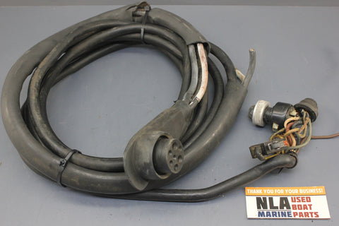 Mercury 45876 15' Outboard Wiring Harness 1966-73 4cyl 6cyl Wire Control Box