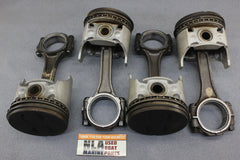 GM 2771318 Piston Connecting Rod Set MerCruiser 736-2343 2.5L 120hp 4cyl 153CID